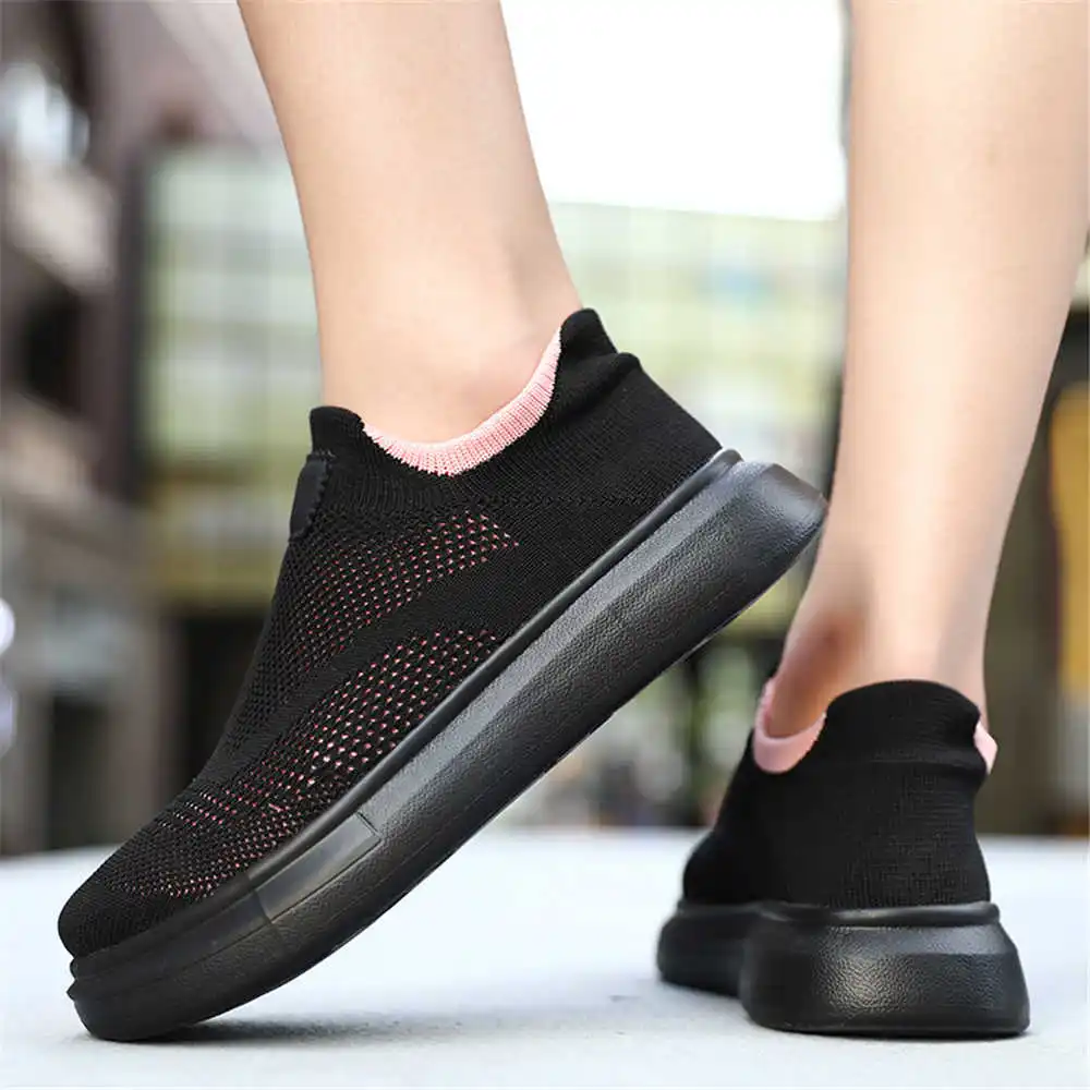 Latest Women Formal Wear - Platform Stockings Brown Shoes For Woman