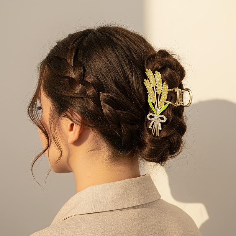 Alloy Wheat Design Hair Claw C - огляд і ціна Women Formal Wear Designers