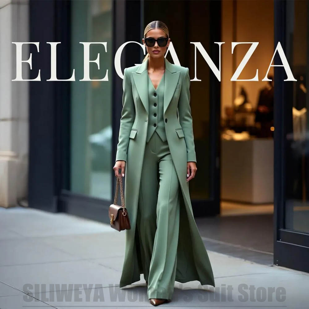 Chic Women's Suit Set Three Pi - огляд і ціна Women Formal Wear With Blazer