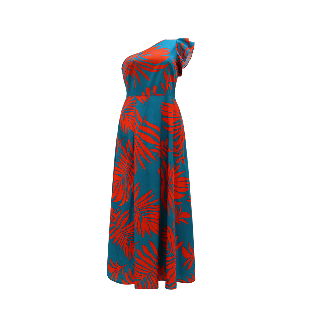 One Shoulder Tropical Print Ma - огляд і ціна Women Formal Wear Zara