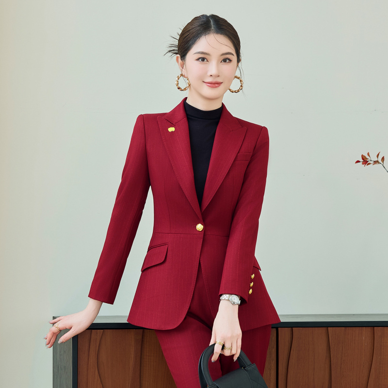 Red Suit Set for Women, Autumn - огляд і ціна Women'S Red Formal Wear
