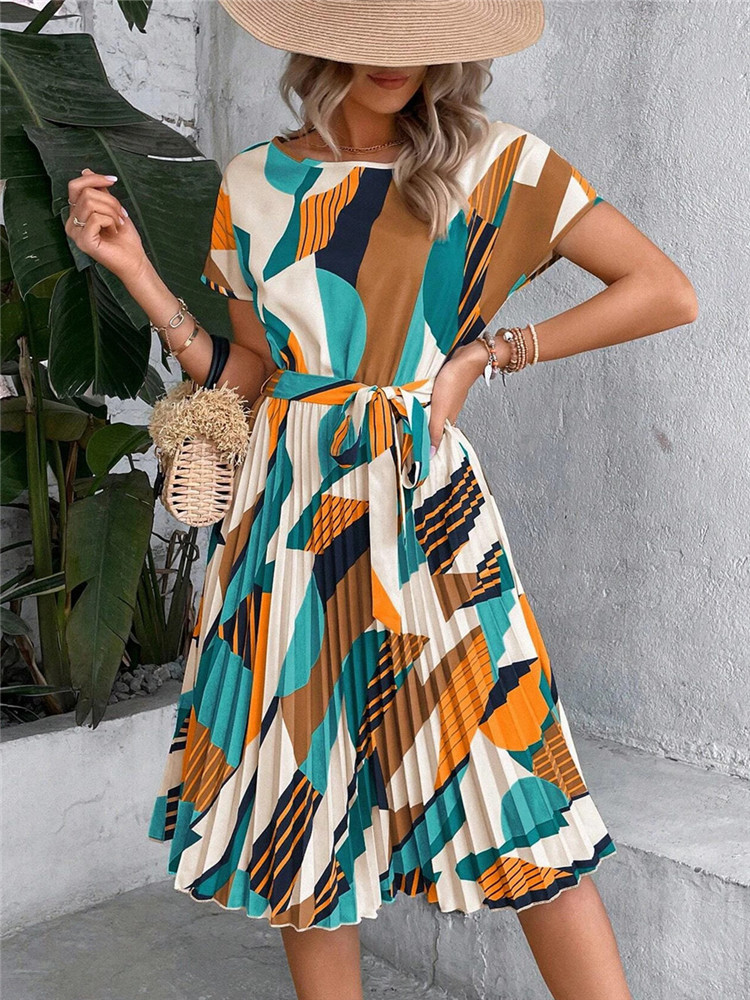 Msfilia Summer Print Pleated A - огляд і ціна Women Formal Wear Zara