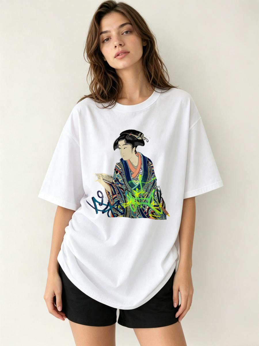 T Shirts For Woman Rune Patter - огляд і ціна Women'S Formal Traditional Wear