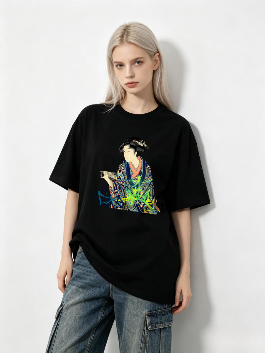 T Shirts For Woman Rune Patter - огляд і ціна Women'S Formal Traditional Wear