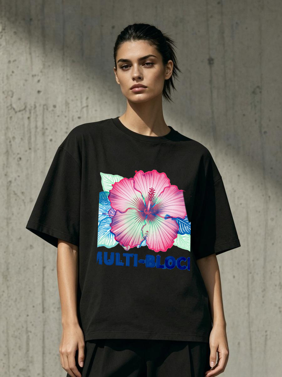 T Shirts Woman Block Print Han - огляд і ціна Women'S Formal Traditional Wear