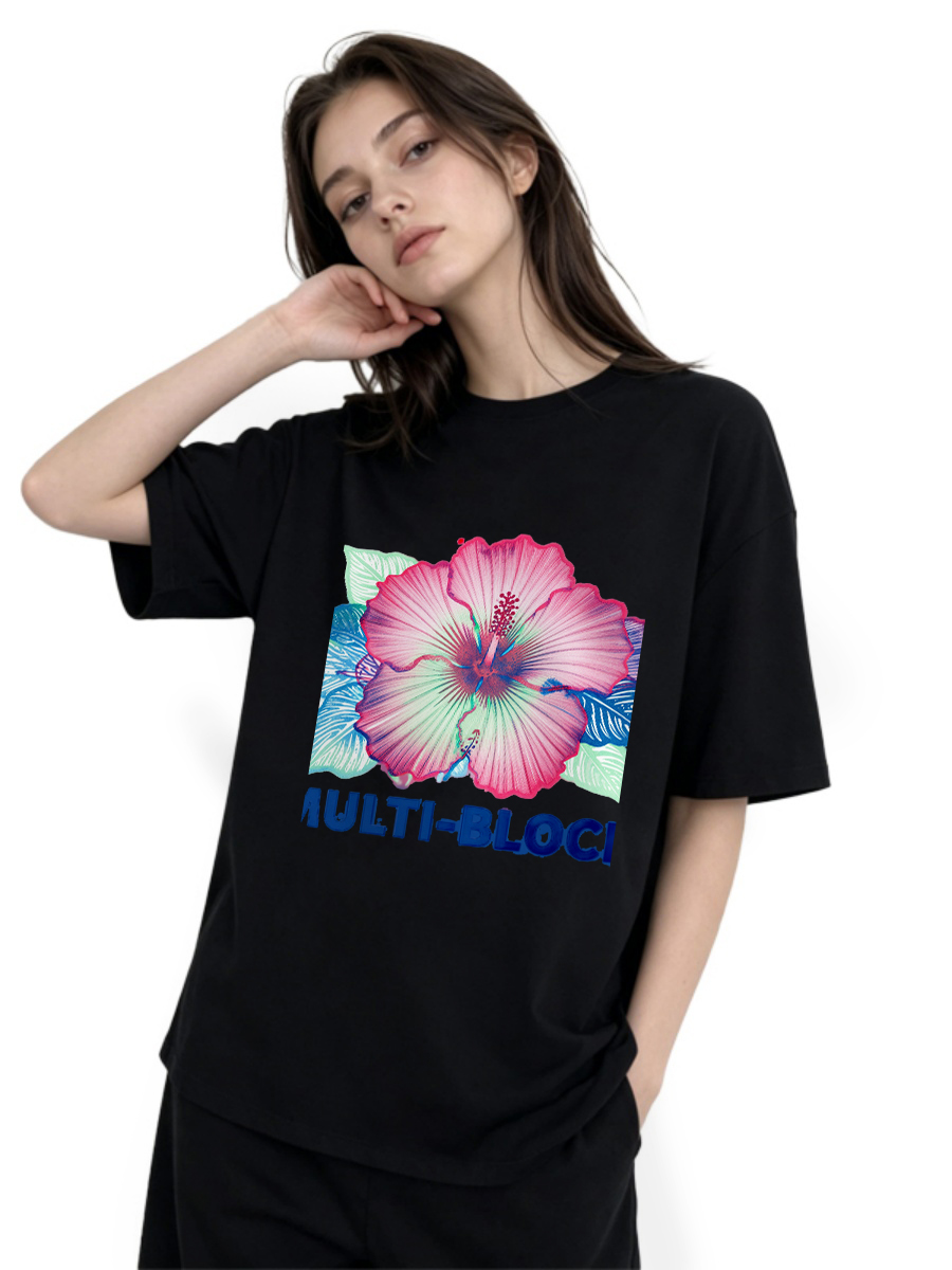 T Shirts Woman Block Print Han - огляд і ціна Women'S Formal Traditional Wear