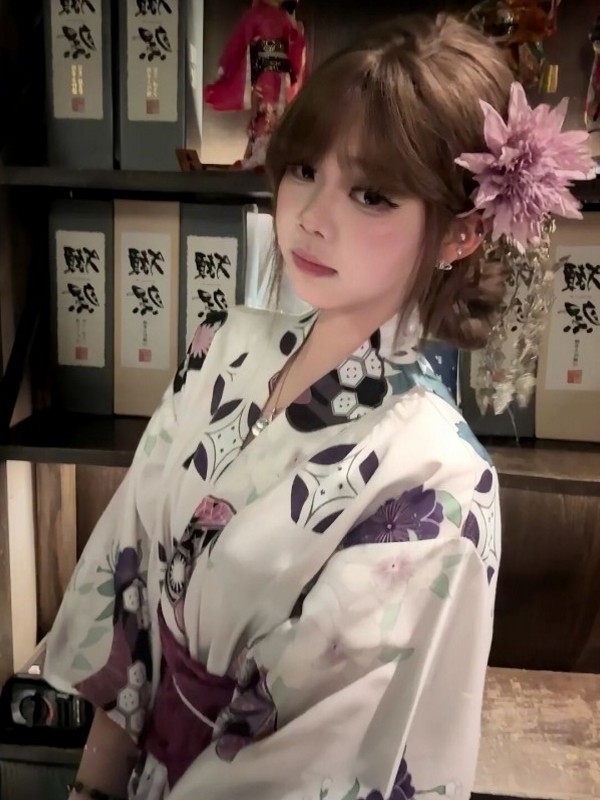 Traditional Purple Kimono Bath - огляд і ціна Women'S Formal Traditional Wear