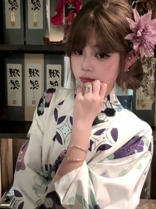 Traditional Purple Kimono Bath - огляд і ціна Women'S Formal Traditional Wear